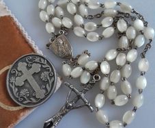 Rosary - Crucifix - Token and Pouch