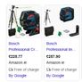 Bosch GLL 2-15 G Green Self-Levelling Cross-Line Laser with Tripod Image 9