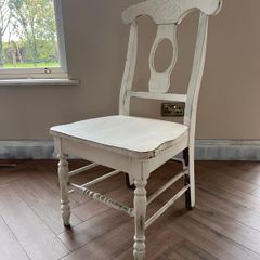 white chair