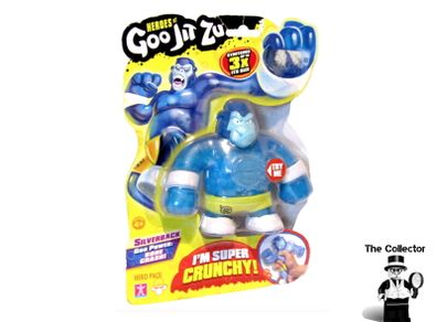 Heroes of Goo Jit Zu Silverback The Gorilla Figure Bone Crash Figure Brand New Sealed Rare Hard To Find