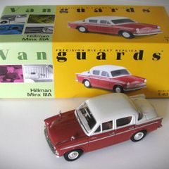 Diecast Model Hillman Minx Series IIIA Red & Cream - Collectable Vanguards 1:43