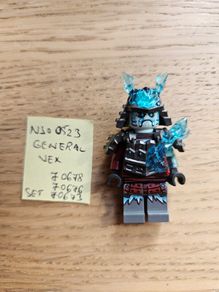 lego njo0523 general vex, set ninjago 70678, 70676