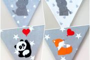 Eco-Friendly Personalised Cotton Bunting Made to Order