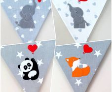 Eco-Friendly Personalised Cotton Bunting Made to Order