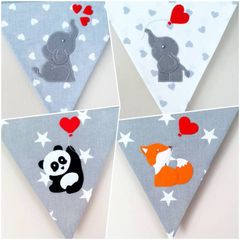 Eco-Friendly Personalised Cotton Bunting Made to Order