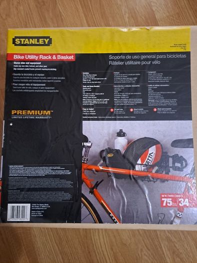 Stanley Bike Utility Rack and Basket