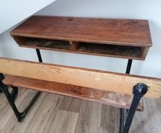 Old school desk
