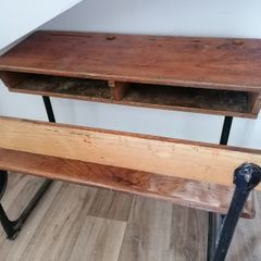 Old school desk