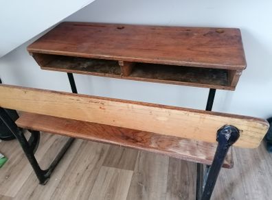 Old school desk