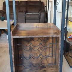 Industrial Style Wine Rack