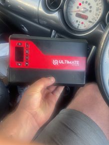Portable battery booster pack