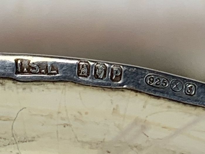 Sterling silver brush