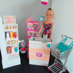 Barbie Supermarket with Original Doll