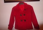 Girl's coat.Chest 31/32ins. 11-12 yrs. Red.