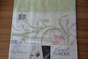 Vintage Tablecloth 100% Cotton French Garden 140x180cm
