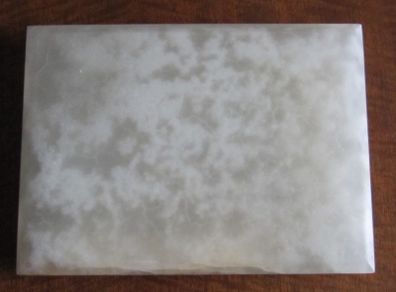 Unique Turkish Pale Cream Onyx Plinth / Base