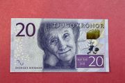 Sweden  20 Kronor. 2015  Pick  69a. UNC