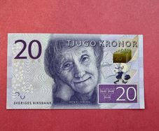 Sweden  20 Kronor. 2015  Pick  69a. UNC