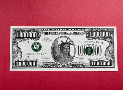 United States.  1. Million. Dollars  2001. ( Uncirculated )