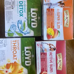 4 boxes of Health Teas and 1 month supply Collagen Powder