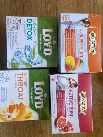Health Teas and Collagen Powder