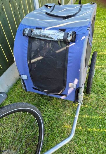 Pet bicycle trailer