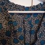 Nine west sleeveless teal black blouse xl Image 2