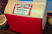 1985 Budweiser 6pack carry case/cooler