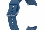 NAVY 20mm Silicone Band Strap For Samsung Galaxy Watch 4 40/44mm Classic 42/46mm