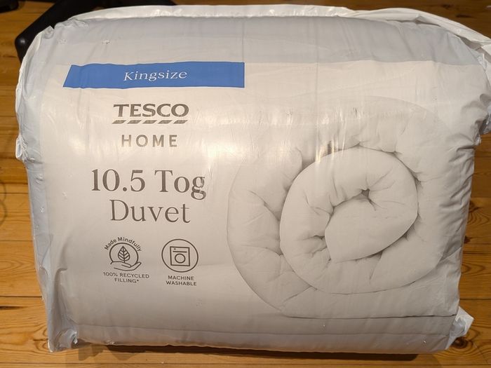 Brand new unopened duvet - Tesco 10.5tog - Kingsize