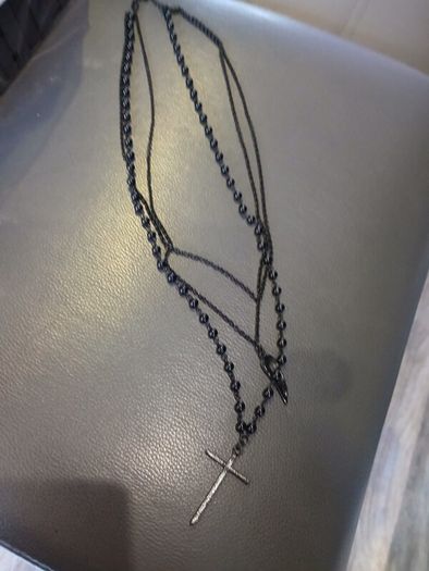 Cross and chains
