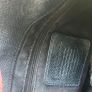 Coach black leather handbag Image 3