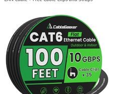 Cat 6 Ethernet Cable 100 ft