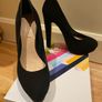 Stunning Black Suede platform high heels Image 3