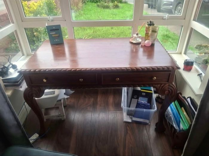 stunning vintage desk