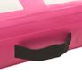 Inflatable Gymnastics Mat with Pump 400x100x15 cm PVC Pink Image 6