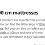 IKEA AFJALL Foam mattress, 80x200 cm Image 10