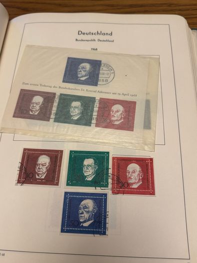 Stamp album GERMANY