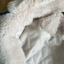 Denim jacket with white fur Image 4