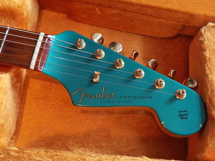 2002 Fender Custom Shop 1960 Stratocaster Ocean Turquoise (Delivery available)