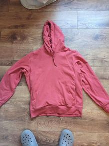 Men's Vibrant Bright Pink Pullover Hoodie