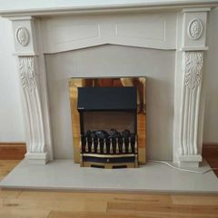 Fireplace & electric fire