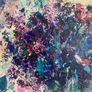 Framed Original Painting Contemporary Art Floral Art   Irish Art Gift Image 4