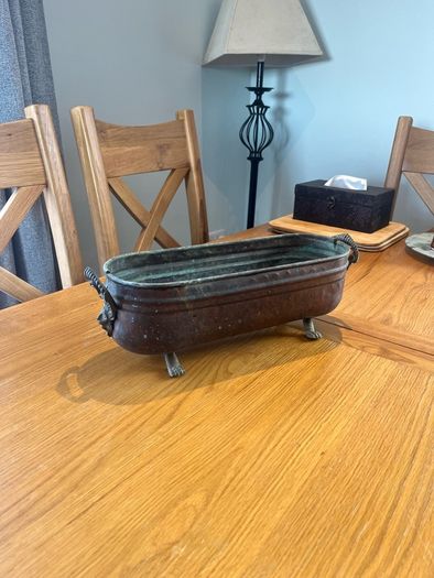 Antique Copper Planter