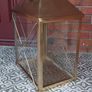 Large brass lantern with strap handle Image 2