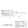 Mamas & Papas Dover Cot Bed inc Mattress Image 4