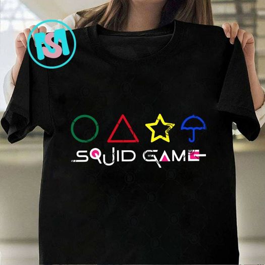 Squid game t-shirts
