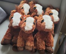 6 Aurora Horse Soft Toys Brand New Teddy Bears Plush Toys Teddies Comforters