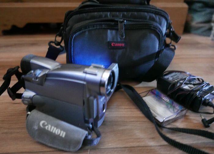 Canon ZR80 NTSC MiniDV Camcorder 18x Optical Zoom Video Transfer Tested works