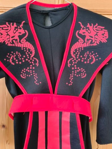 Kids Ninja Warrior/Kombat Costume age 5-7